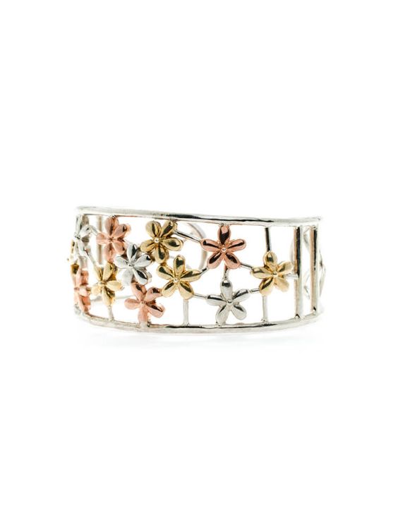 Gold Flower Bracelet (Demo)