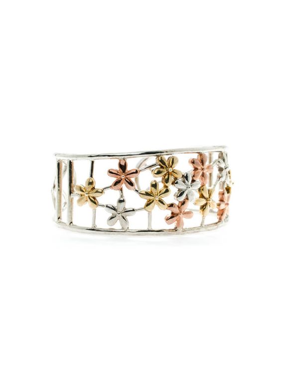 Gold Flower Bracelet (Demo)
