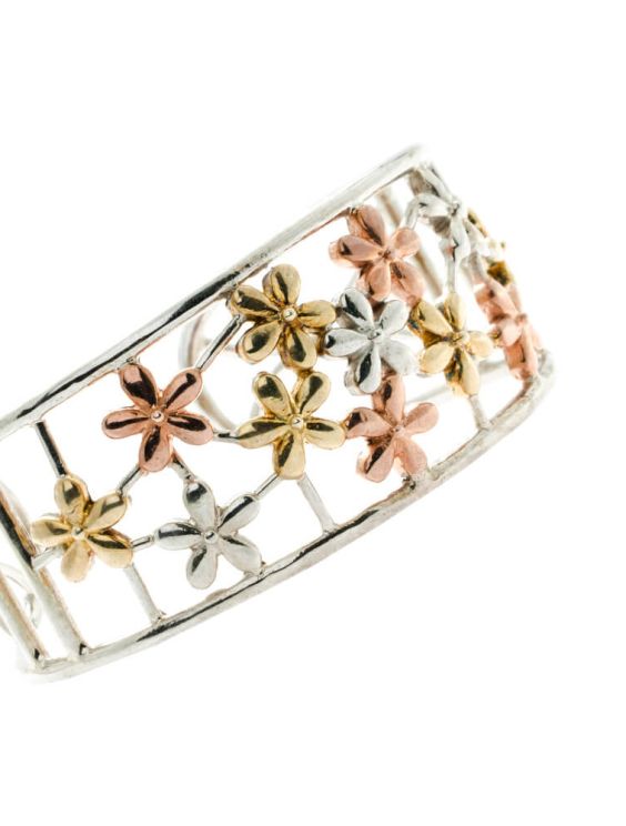 Gold Flower Bracelet (Demo)