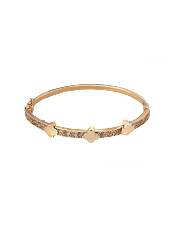 Gold Clover Bracelet (Demo)
