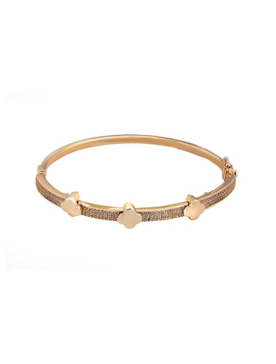 Gold Clover Bracelet (Demo)