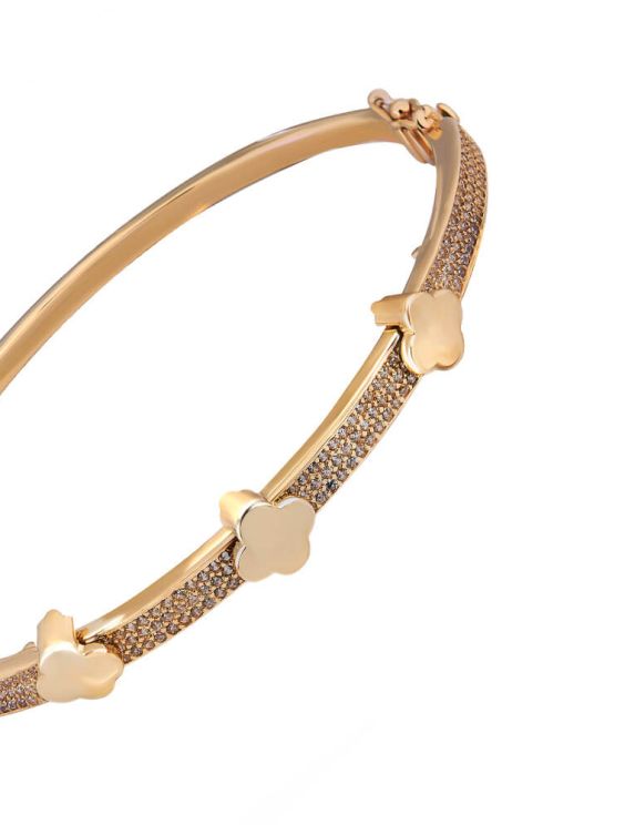 Gold Clover Bracelet (Demo)