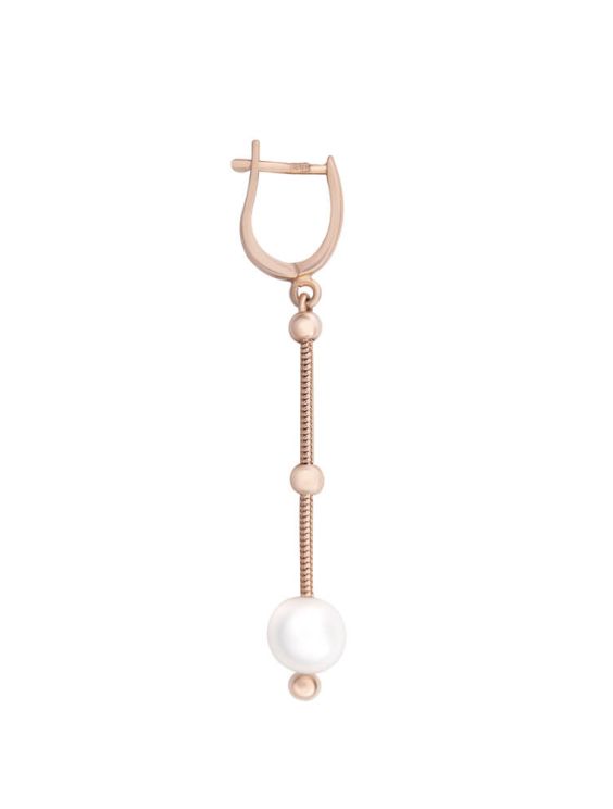 Gold Earrings With Pearls (Demo)