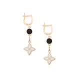 Earrings With Natural Agate (Demo)