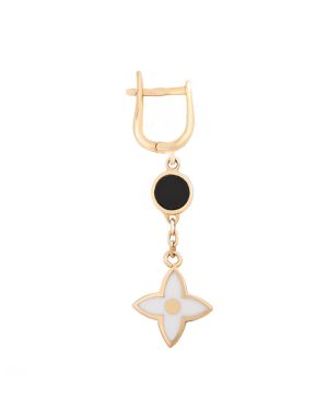 Earrings With Natural Agate (Demo)