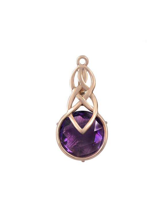 Earrings With Amethyst (Demo)