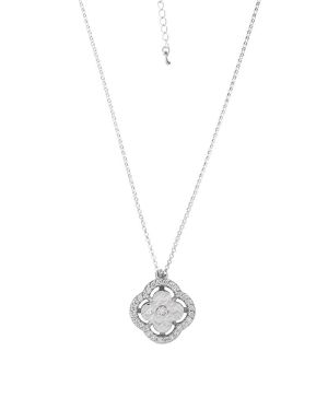 Silver Necklace With Diamonds (Demo)