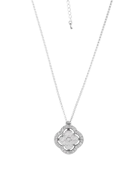 Silver Necklace With Diamonds (Demo)