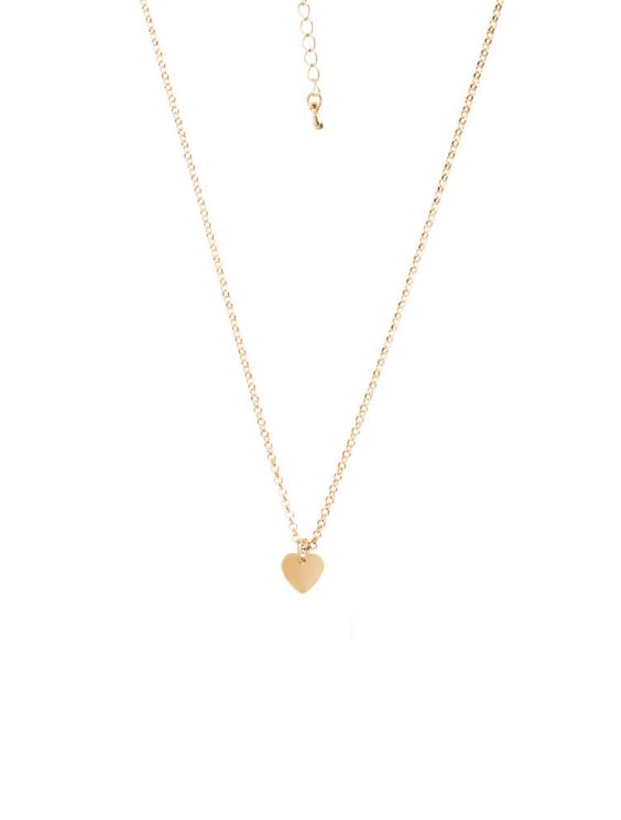 Heart Shaped Gold Necklace (Demo)