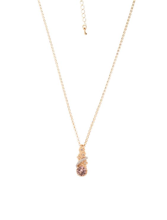Necklace With Pink Stone (Demo)