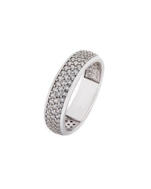 Silver Ring With Diamonds (Demo)