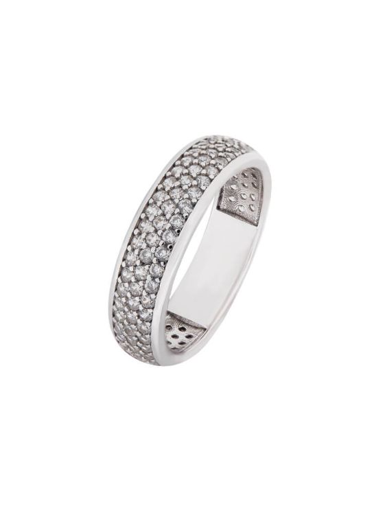 Silver Ring With Diamonds (Demo)