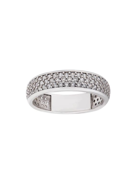 Silver Ring With Diamonds (Demo)